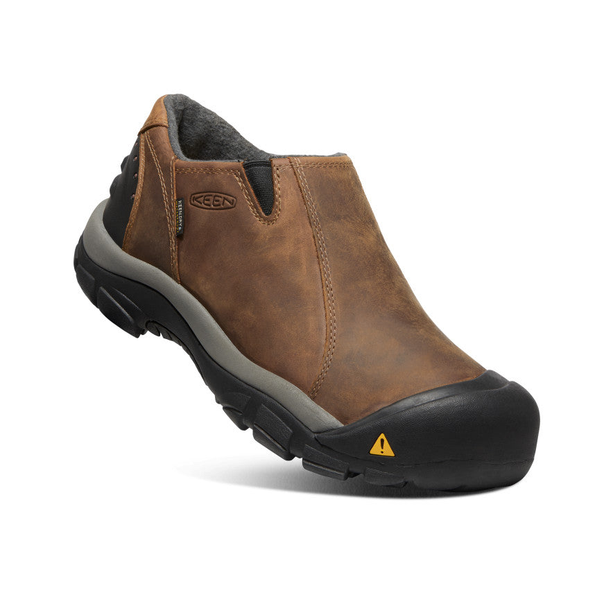 Men's Brixen Waterproof Low | Slate Black/Madder Brown - Image 3