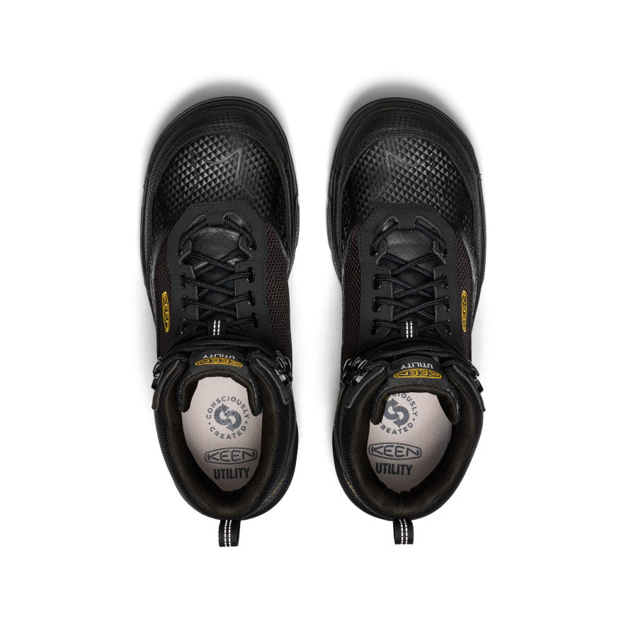 Men's Stronglite Waterproof Boot (Carbon Toe) | Black/Black - Image 4