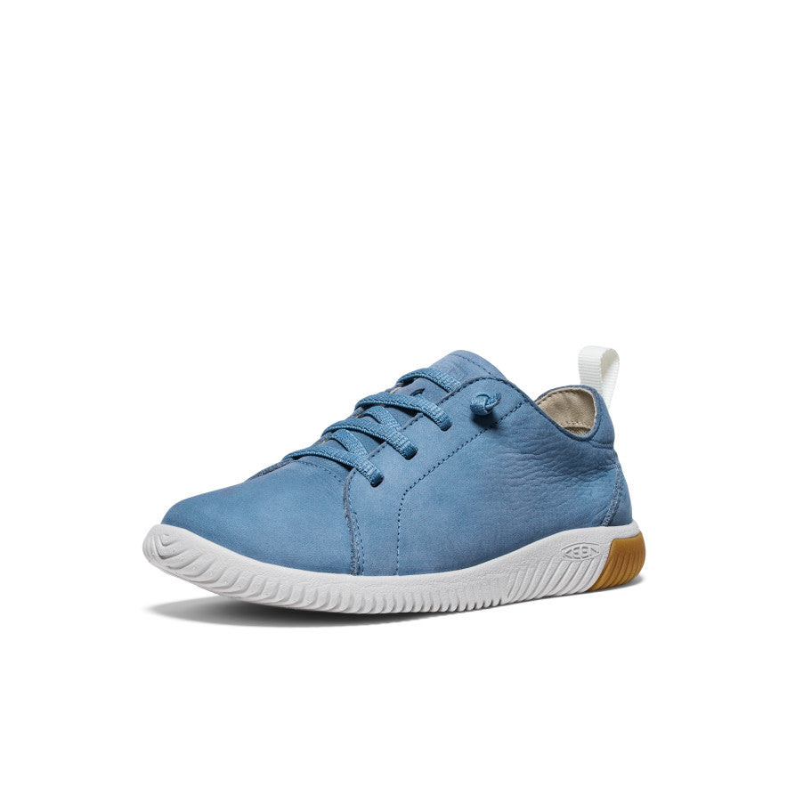 Big Kids' KNX Leather Sneaker | Coronet Blue/Vapor - Image 3