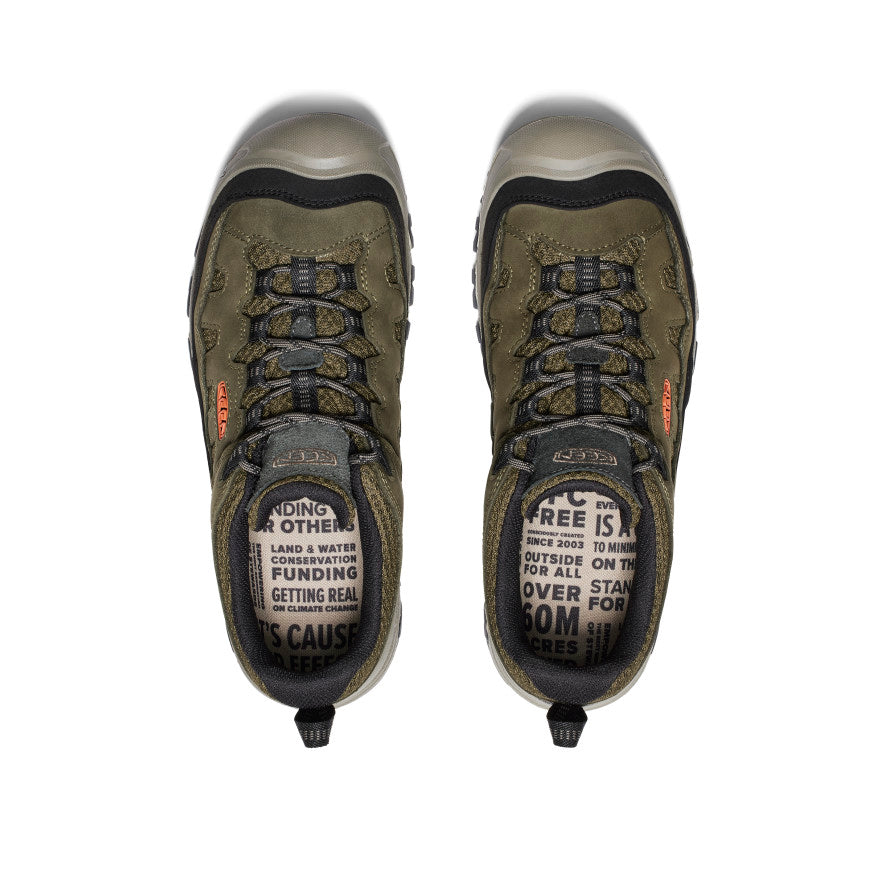 Men's Targhee IV Vented Hiking Shoe | Dark Olive/Gold Flame - Image 4