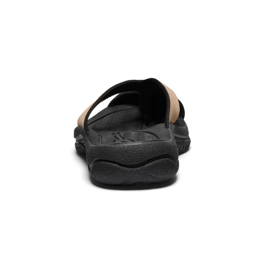 Men's Waimea Leather Flip-Flop | Cornstalk/Black - Image 5