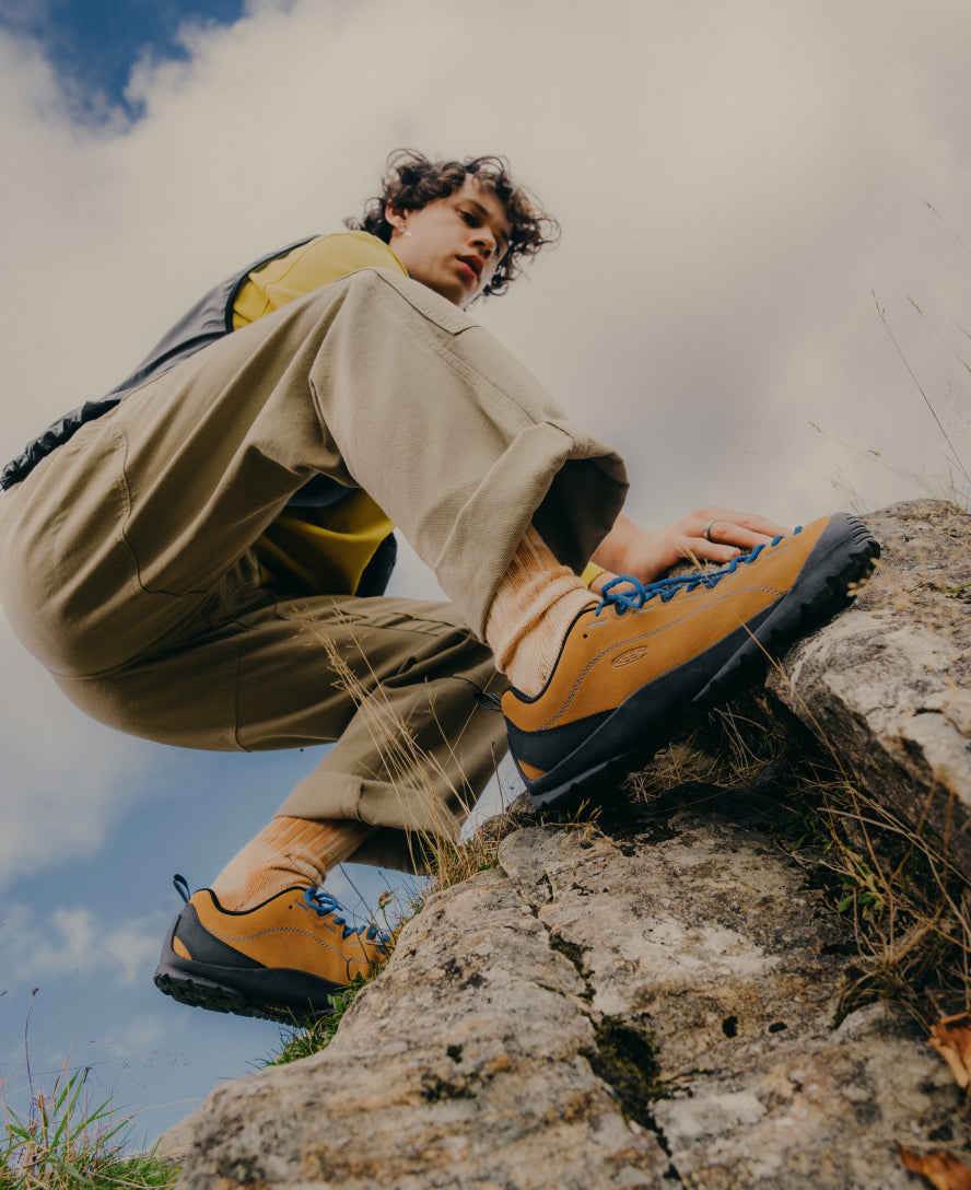 Men's Jasper Sneaker  |  Steel Grey/Bright Aqua - Image 9