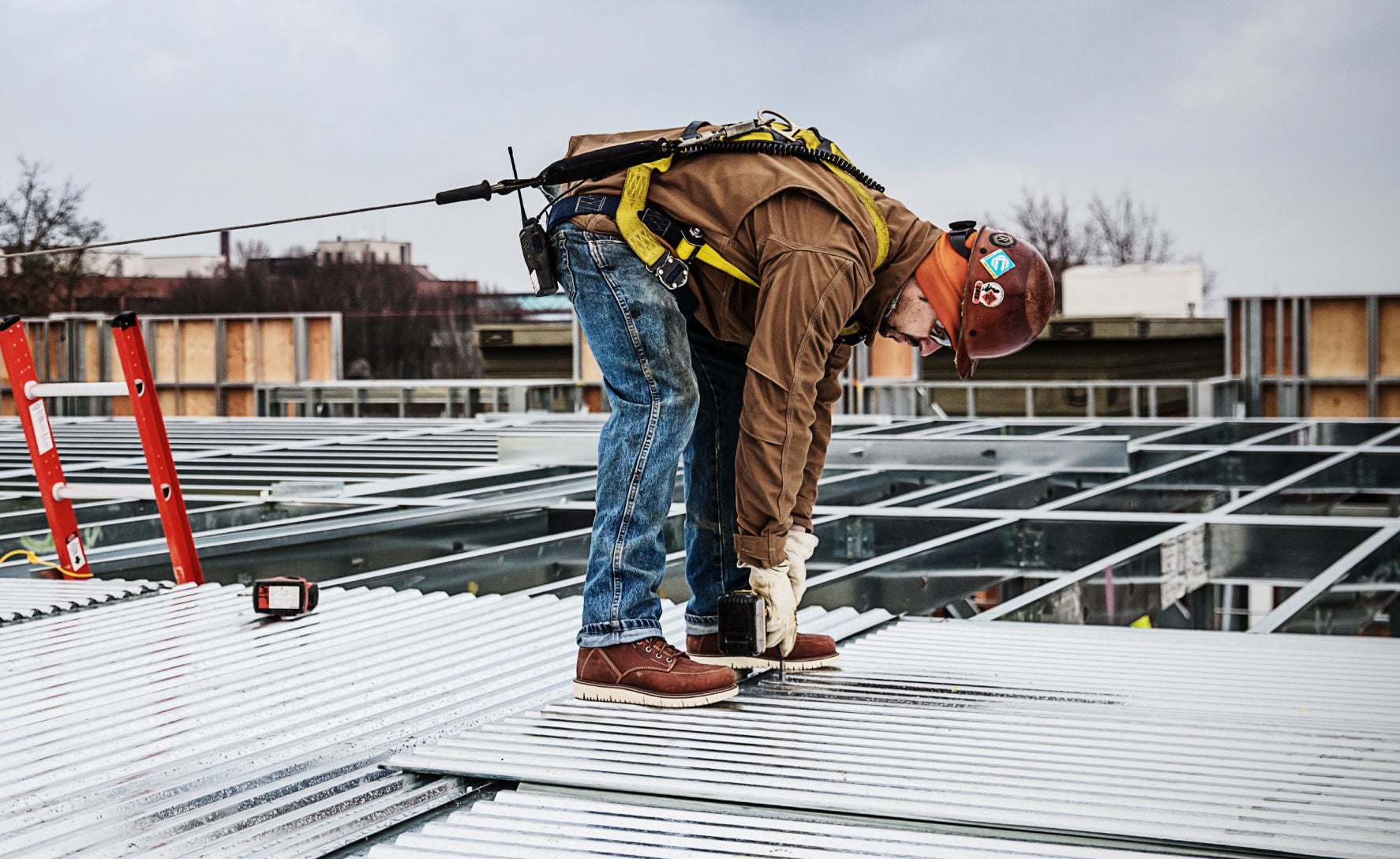 Men's San Jose 6 Boot (Aluminum Toe) | Black/Caramel Cafe - Image 6