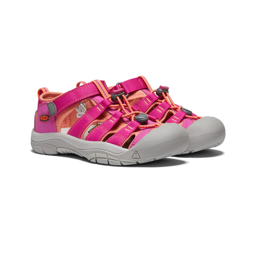 Big Kids' Newport H2 | Verry Berry/Fusion Coral - Image 2