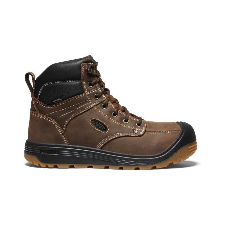 Men's Fort Wayne 6 Waterproof (Soft Toe) | Dark Earth/Gum