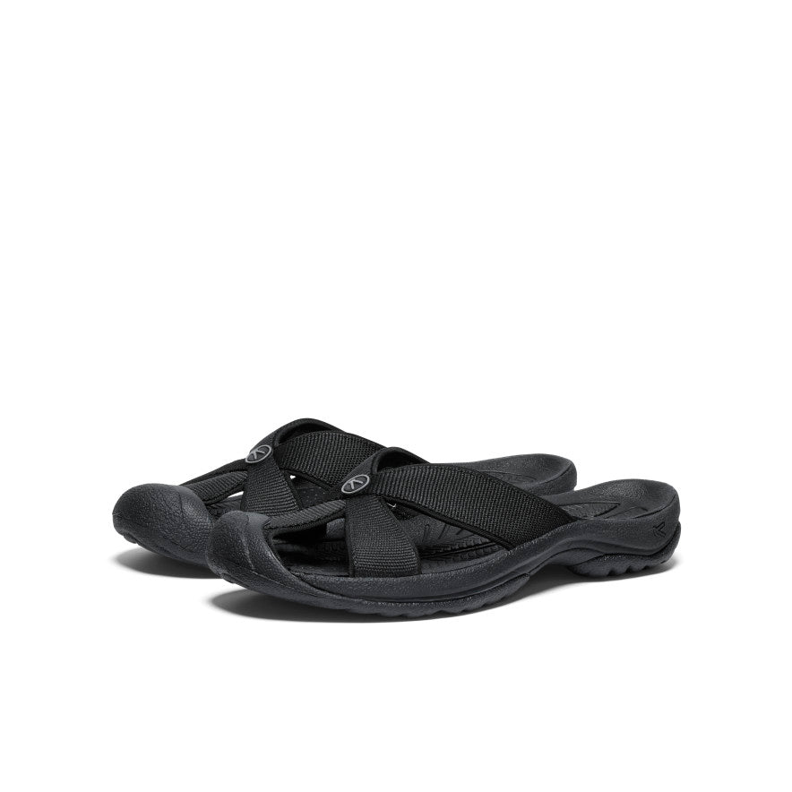 Women's Bali Slide Sandal | Black/Steel Grey - Image 2