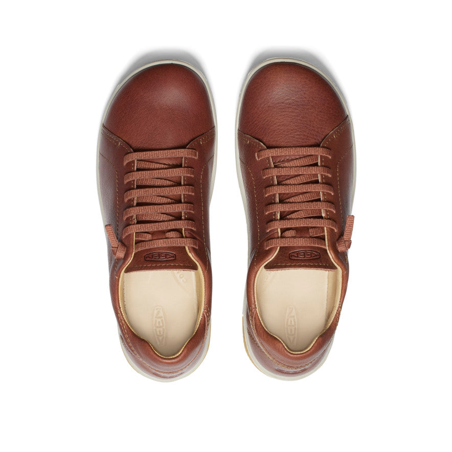 Women's KNX Leather Sneaker | Tortoise Shell/Plaza Taupe - Image 4